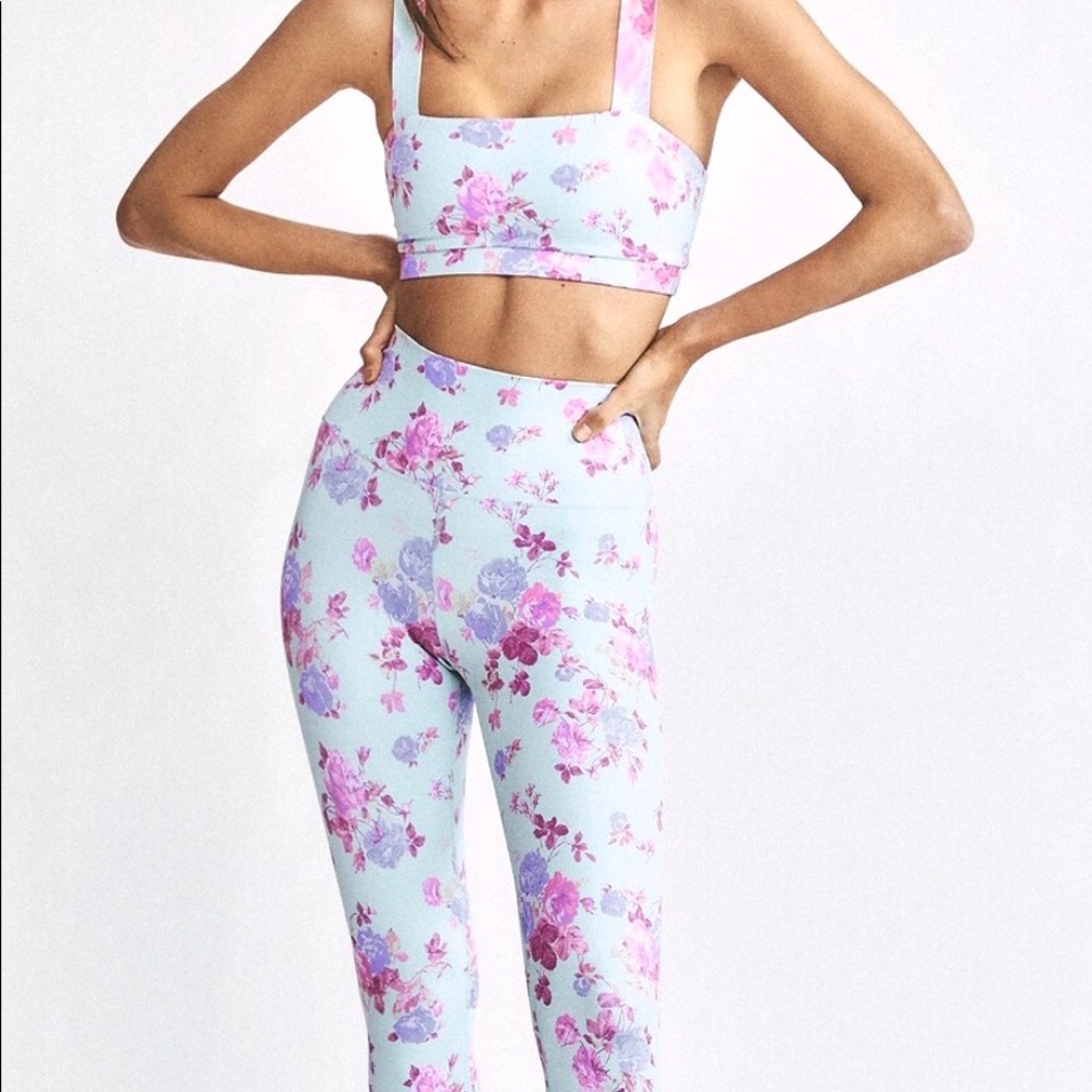 LoveShackFancy x Beach Riot Leggings & Bra Set